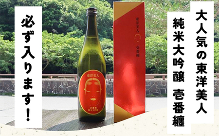 大人気・東洋美人壱番纏も含む！／萩の地酒定期便 毎月発送・3回コース