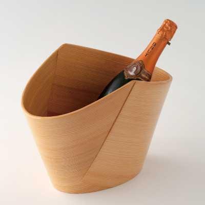 ふるさと納税 大館市 【大館曲げわっぱ】ワインクーラー(大) |  | 03