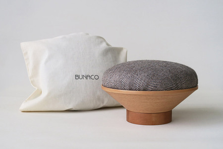 BUNACO「正座のため」のイス（レギュラー）トラッドグレー 1個