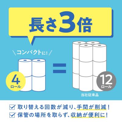 ふるさと納税 富士市 スコッティ フラワーパック 3倍巻キ トイレットペーパー シングル 48R [sf087-010] |  | 01