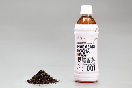 お茶 ペットボトル 長崎香茶びわ 500ml 24本 [サンダイ 長崎県 東彼杵町 hs42bag230004] 茶 びわ茶 ビワ茶 枇杷茶 琵琶茶