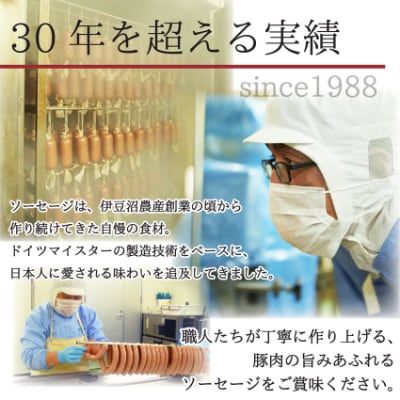 【伊豆沼ハム】スモークハムとソーセージのプレミアムギフト【配送不可地域：離島】【1045102】
