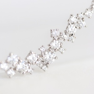 PT ダイヤモンドネックレス　S-5743  ネックレス ダイヤモンド ジュエリー アクセサリー  プラチナ