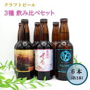 【ふるさと納税】クラフトビール 飲み比べ セット 6本入 BOX ギフト 贈答用 プレゼント お中元 父の日 お歳暮 誕生日 記念日 お祝い お酒 桜 酵母 ピルスナー PILSNER エール さくらブルワリー