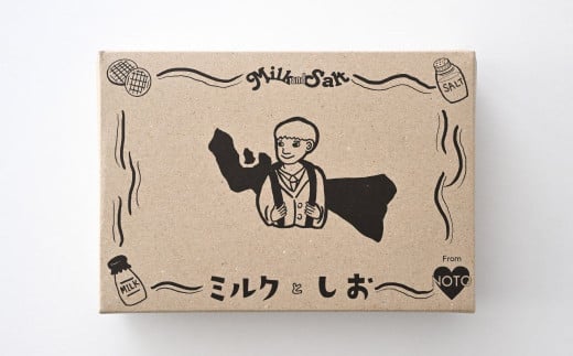 ミルクとしお（2箱入り）　能登復興支援 高校生がつくった！石川県を代表するお土産