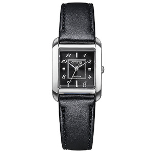 シチズン 腕時計 シチズンL EW5600-10E CITIZEN 時計 SQUARE Collection 岩手県 北上市 P0123 植物由来(リンゴ)のバンド アップルレザー SDGs　松村時計店 ※2/3より価格変更となりました
