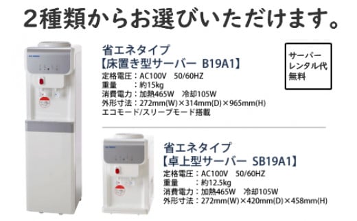 卓上・床置きタイプの二種類