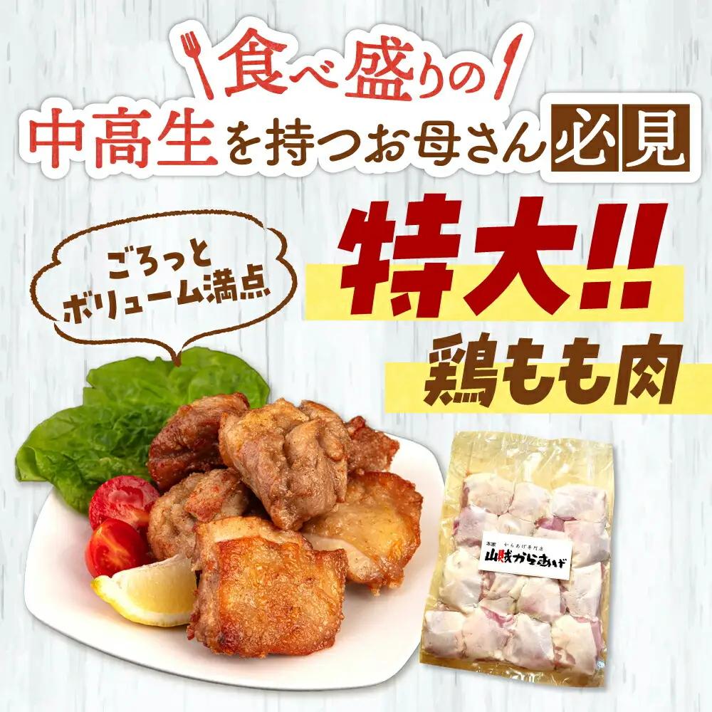 山賊からあげ（骨なし）1kg 桂川町/山賊からあげ桂川店 [ADAP001] からあげ 人気