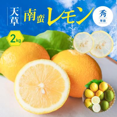 ふるさと納税 天草市 天草南蛮レモン　等級「秀」2kg_S131-002A