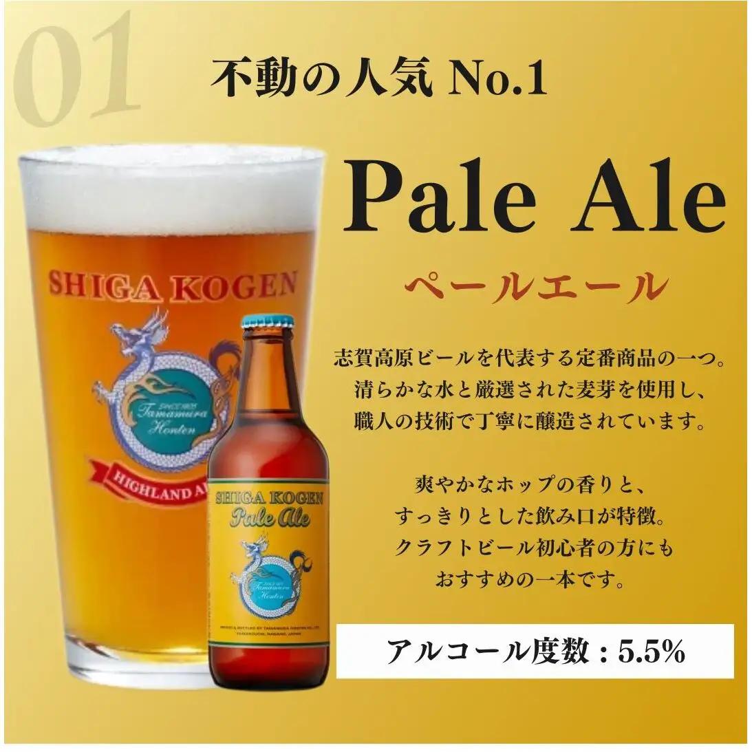 定期便 6ヶ月 クラフトビール 志賀高原ビール 24本 セット 玉村本店 クラフトビール