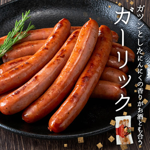 ウインナー セット (2種・あらびき 2P、ナンチク の 黒豚 MEGUMI ガーリック1P) 豚肉【ナンチク】A779