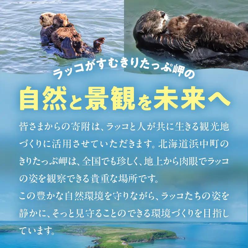 「きりたっぷ岬」周辺の環境整備 1000円分 返礼品なし 動物_H0028-007