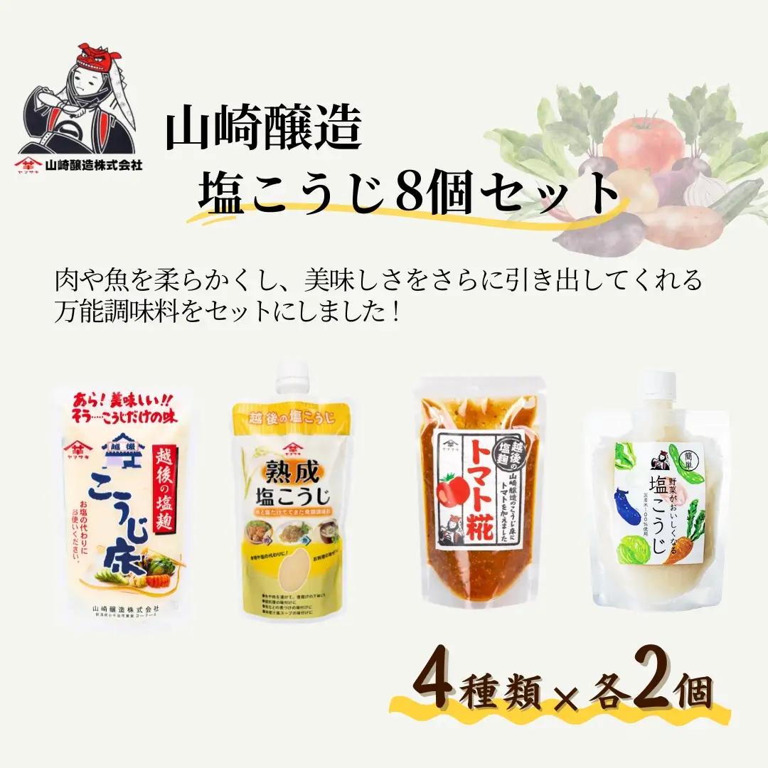 塩こうじ8個セット 山崎醸造 | こうじ