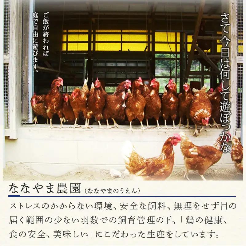 放し飼い！七山たまご 20個箱×2(合計40個) (Ｍ~Ｌサイズ相当) 玉子 生卵 鶏卵 佐賀県唐津産