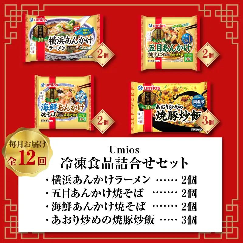 Umios 冷凍食品 詰合せセット《12ヵ月定期便》 045-T04