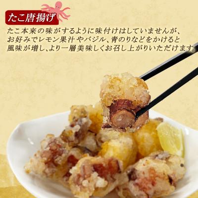ふるさと納税 鹿部町 【北海道産】たこ唐揚げ 600g(200g×3) T75 |  | 01