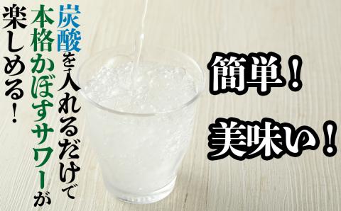 炭酸で割るだけ！かぼす発祥の地からお届けするかぼすサワーの素（計1L）