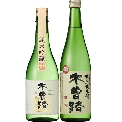 【GI　NAGANO】木曽路の純米酒を味わうセット(純米吟醸・特別純米酒)720ml×2本セット