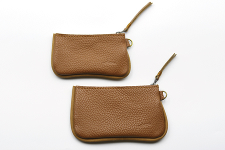 コインケース カードケース キャメル AX133-7