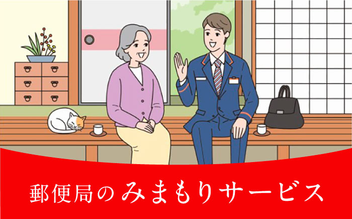 
郵便局のみまもりサービス「みまもり訪問サービス」（3ヶ月） 《壱岐市》【日本郵便】[JDF003] 25000 25000円
