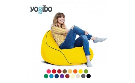 M356-3　ビーズクッション　Yogibo Lounger(ヨギボー ラウンジャー)レッド