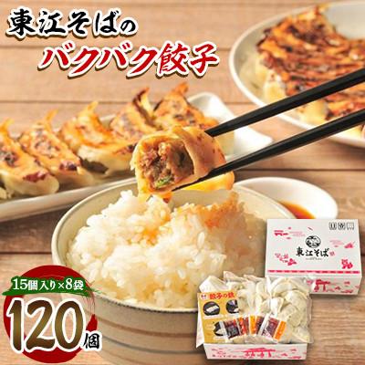ふるさと納税 浦添市 東江そばのバクバク餃子(120個)