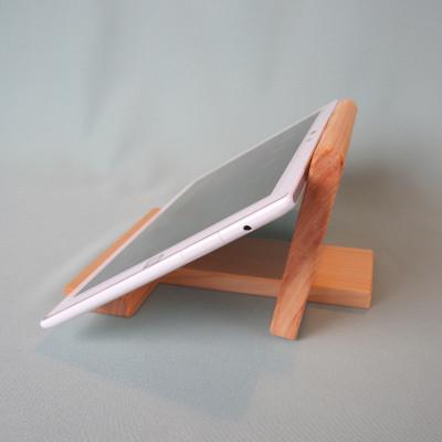 ふるさと納税 恵那市 タブレットスタンド【スマホも対応】【 読書台としても使えます 】 |  | 02