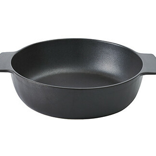 有田焼 ARITAJIKI potdish(M) black  グラタン皿【ヤマト陶磁器】耐熱皿 グラタン 直火 オーブン 調理 黒 ポットディッシュ 中サイズ  グラタン皿 ブラック グラタン皿 A