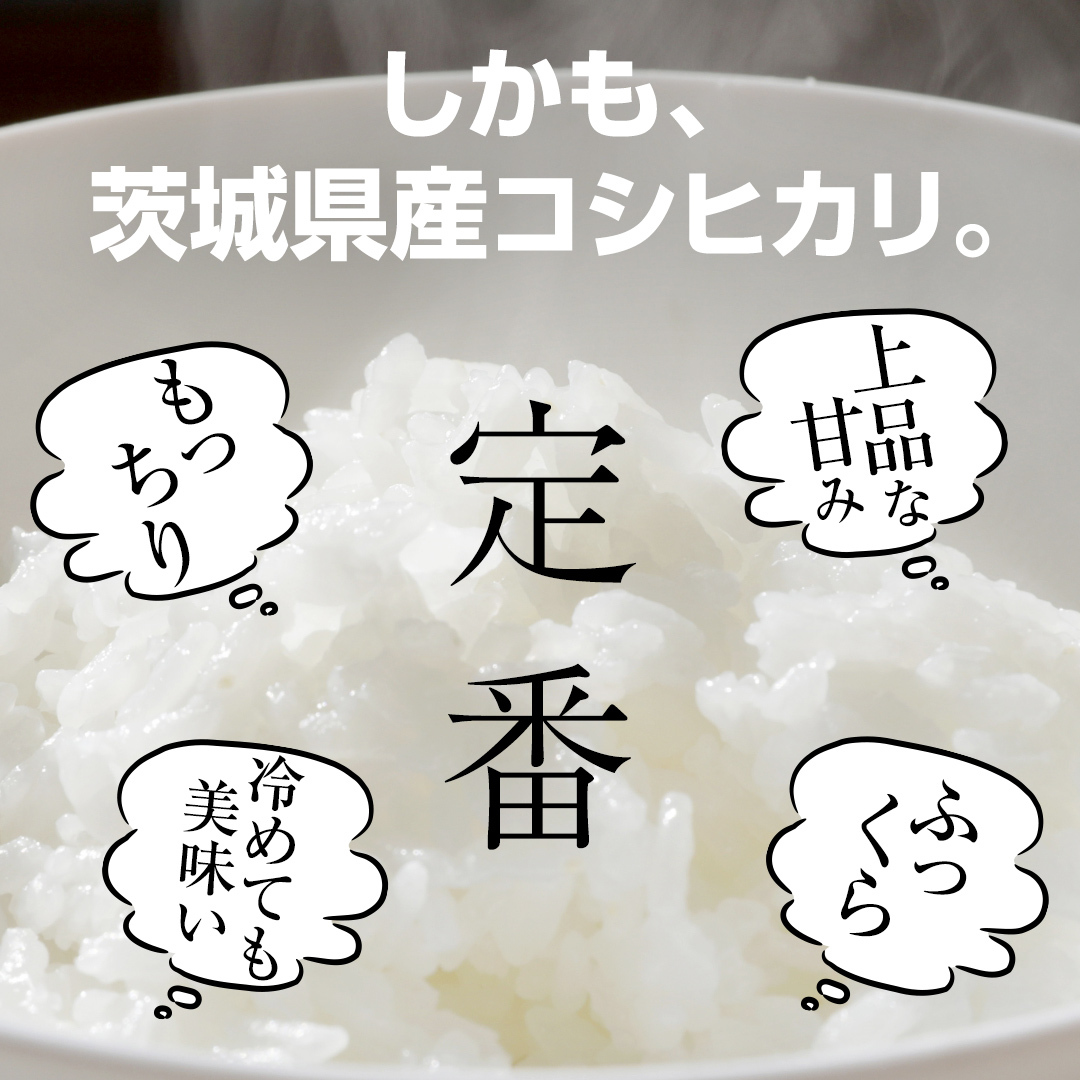 【 お試しサイズ 】令和７年産 茨城県産 コシヒカリ 600g (600g×1袋) お試し ♪ 4合 五つ星お米マイスター監修 ポッキリ ポスト投函 米 精米 茨城 お米 おこめ ごはん 白米 米 茨