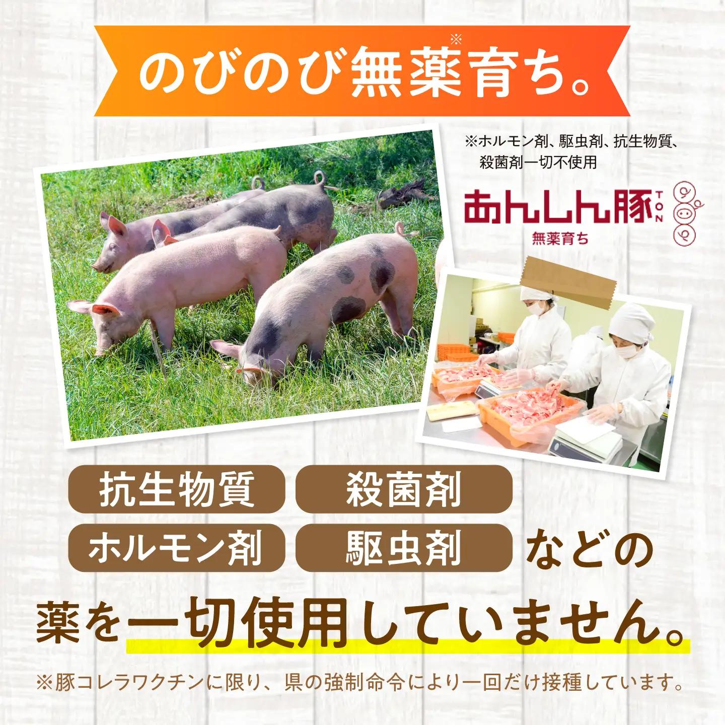 豚肉 しゃぶしゃぶセット 3種 計1.2kg 藤井ファーム[AWAF104]しゃぶしゃぶ