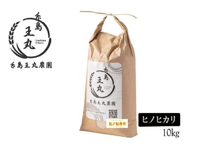 【全3回定期便】糸島産ヒノヒカリ10kg×3回 糸島市 / 糸島王丸農園(谷口汰一)【いとしまごころ】 [AAZ015] 米 5kg 送料無料 白米 玄米 精米 分つき 山水 ヒノヒカリ お米