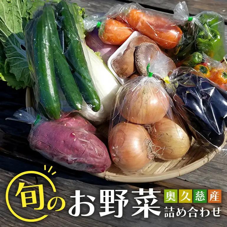 新鮮 奥久慈産 旬の野菜詰め合わせ 季節 セット 【野菜】【ho0871】