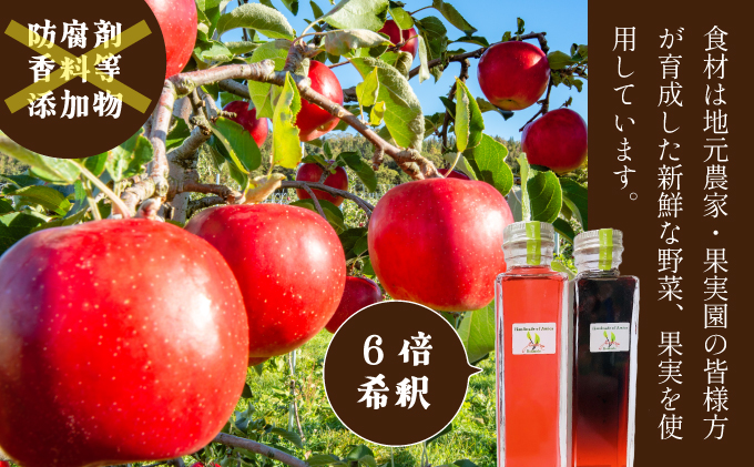 岩見沢市のレストランが仕込む“スッキリ円やか果実酢”  おまかせ３本セット箱【a154-001】