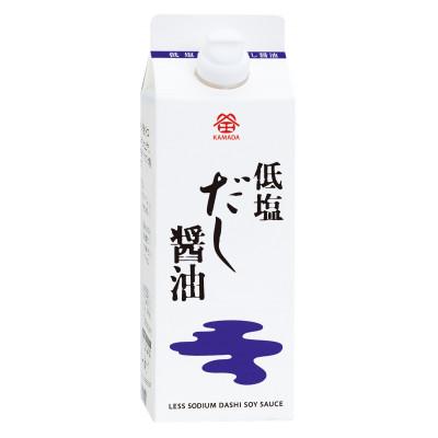 ふるさと納税 坂出市 鎌田醤油　低塩だし醤油500ml【8本入】 |  | 01