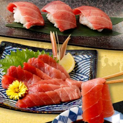 ふるさと納税 室戸市 【3回定期便】天然本マグロ　中トロ　1柵　解凍書付 海鮮 魚介 鮪 惣菜 冷凍 クロマグロ まぐろ |  | 02