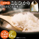 【ふるさと納税】【令和6年度産】【全2回定期便】 コシヒカリ 3kg おぢかんうまか米（小値賀町産こしひかり 3kg ・精白米） [DAB037] 長崎 五島列島 小値賀 島 国産 コシヒカリ こしひかり 米 お米 白米 ご飯 精米 お弁当 おにぎり 常温