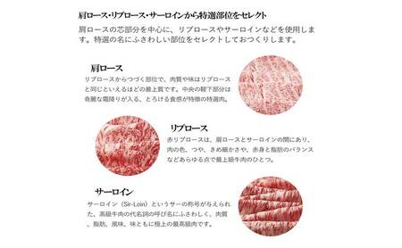 松阪牛 特選 すき焼き 1kg 牛肉 ブランド牛 お肉 牛 肉 霜降り 背ロース 肩ロース
