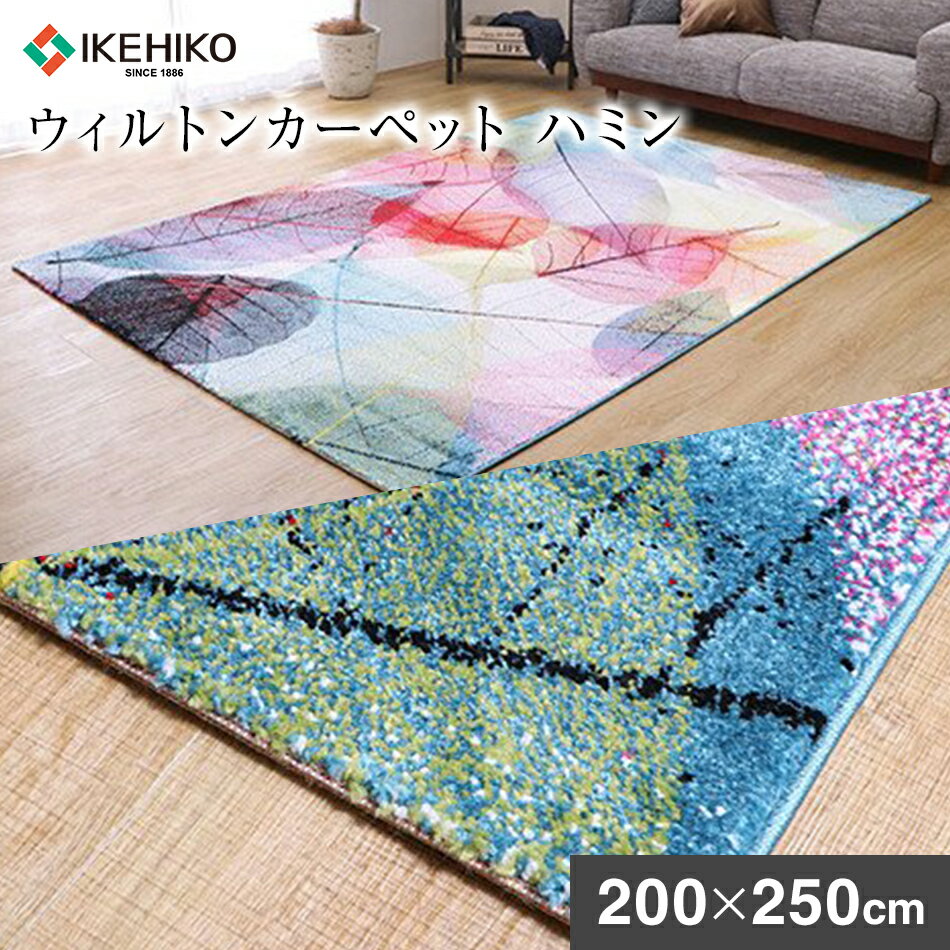 【ふるさと納税】ウィルトンカーペット　ハミン　200×250cm　ラグ AA435