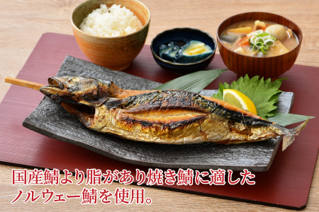 若狭小浜 桝屋の浜焼き鯖2本入り [A-012027]