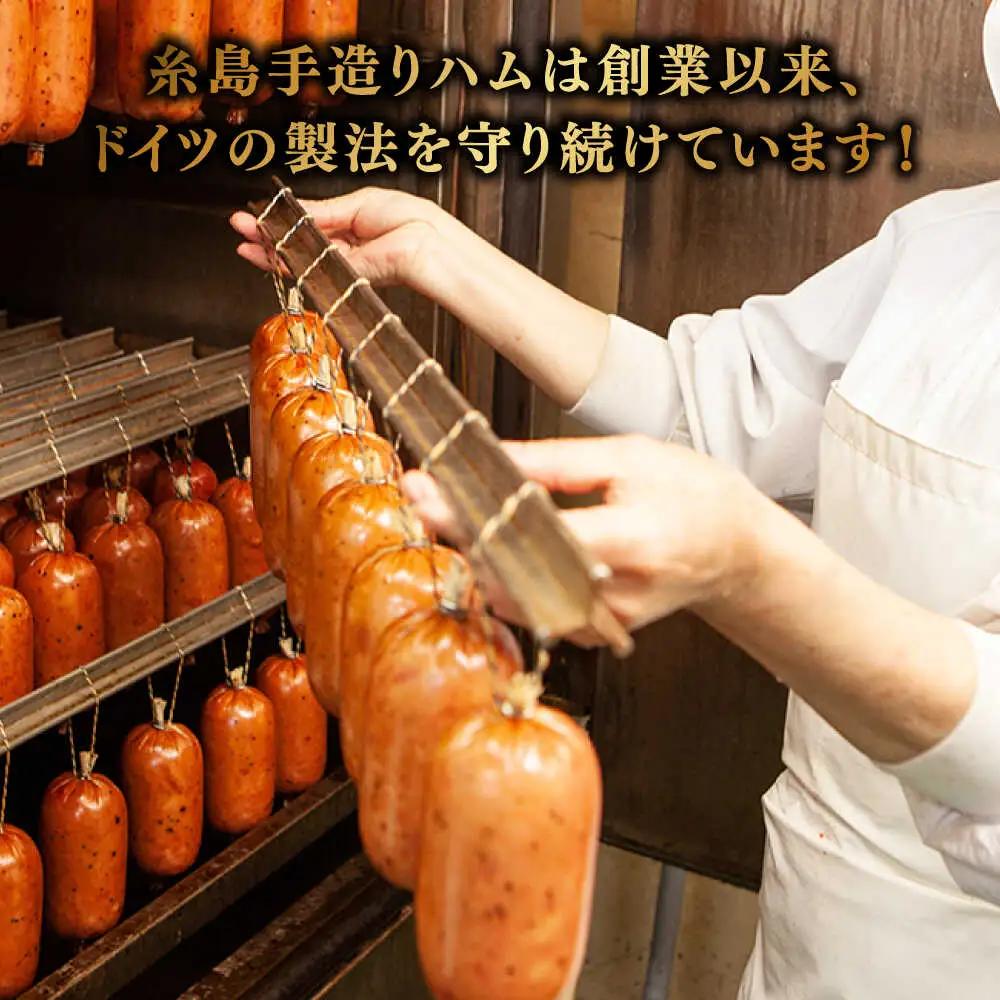 【全12回定期便】【本場ドイツで連続金賞受賞】金賞 受賞 セット 5種 詰め合わせ （ ハム / ソーセージ / ウインナー） 糸島市 / 糸島手造りハム [AAC030]