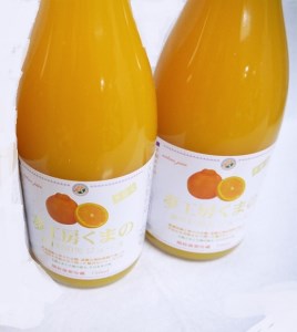 春みかんの王様♪「糖度14度以上【不知火（しらぬい）ストレートジュース】720ml×2本　化粧箱