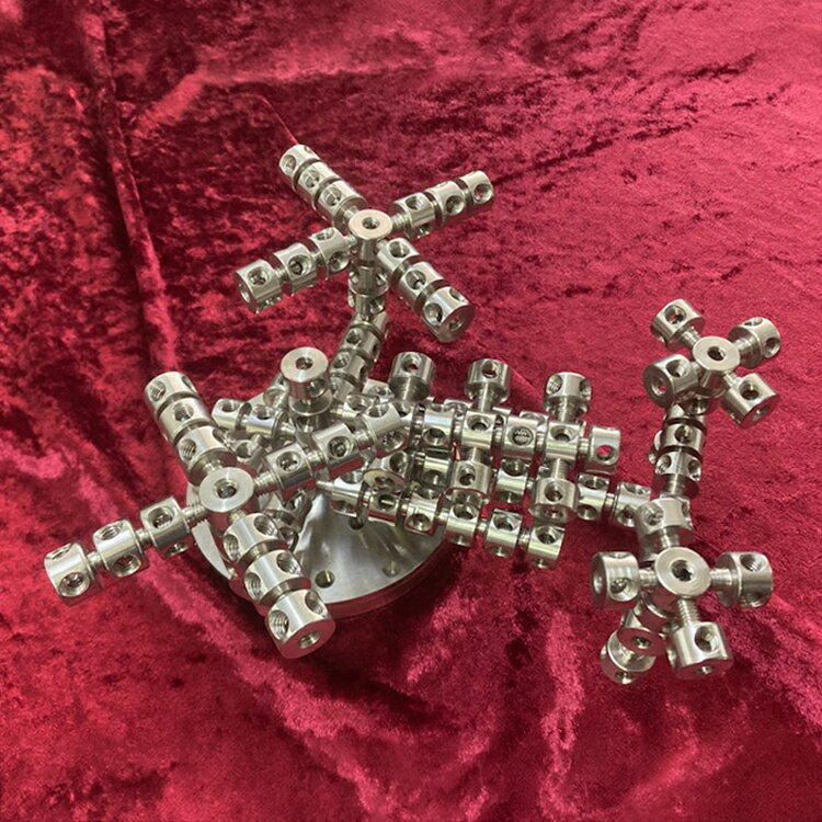 【ふるさと納税】 おもちゃ THE SCREW ステンレス 100個 セット [ダイテック 愛知県 岡崎市 ok23bzx090009] 知育 おもちゃ 工具不要 ステンレス 鉄 ネジ ボルト 玩具 ブロック