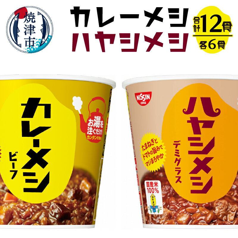 日清カレーメシ・ハヤシメシ 12食セット
