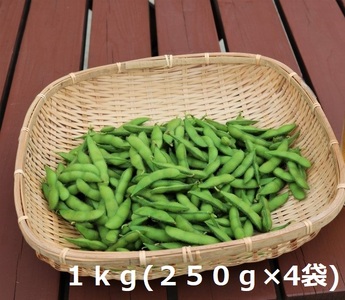採れたて新鮮！！　高山村の枝豆　1ｋｇ