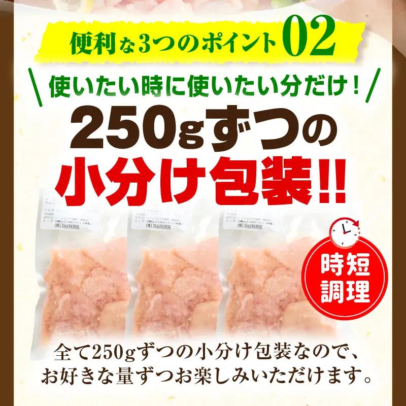 鶏肉 むね肉 鶏肉[宮崎県産 若鶏 10.5kg 250g×42P]