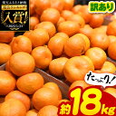 【ふるさと納税】 訳あり 温州みかん 約 18kg | 果物 くだもの フルーツ 柑橘 柑橘類 みかん 温州 家庭用 18キロ 大量 みかん 玉名 熊本 送料無料 不揃い 傷 大小混合 自宅用