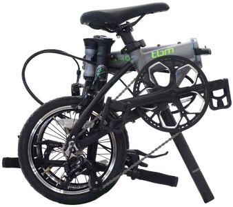 40年の歴史をもつ米国ダホン社の高性能折り畳み自転車 DAHON International Folding Bike tbm スモークグレー