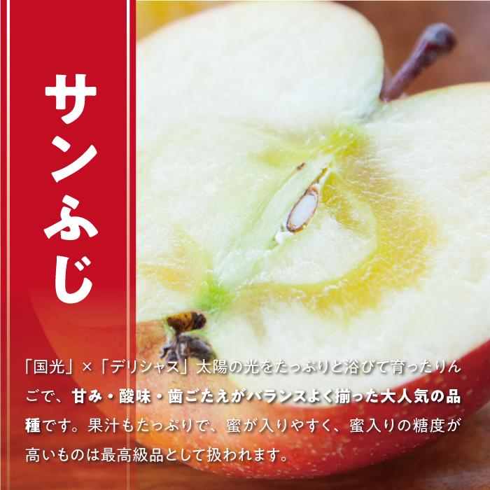 りんご サンふじ 秀 ～ 特秀 3kg 松澤農園 沖縄県への配送不