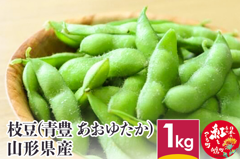 
            枝豆 （青豊-あおゆたか-） 1kg 山形県産 【2025年9月上旬に順次発送予定】
          