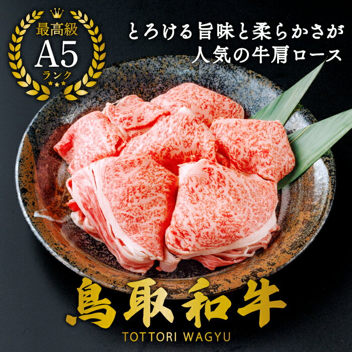 【ふるさと納税】【A5】鳥取和牛肩ロース切り落とし 400g　KA11